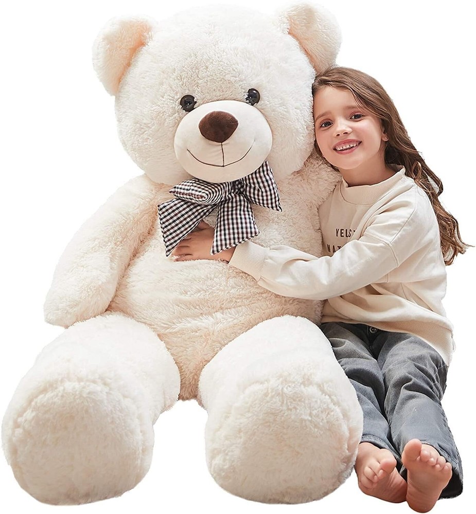 Misscindy Giant Teddy Bear Plush Stuffed Animals for Girlfriend or Kids 47 inch
