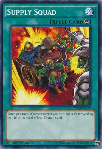 Supply Squad - YS14-EN022 - Common - 1st Edition x3 - Near Mint