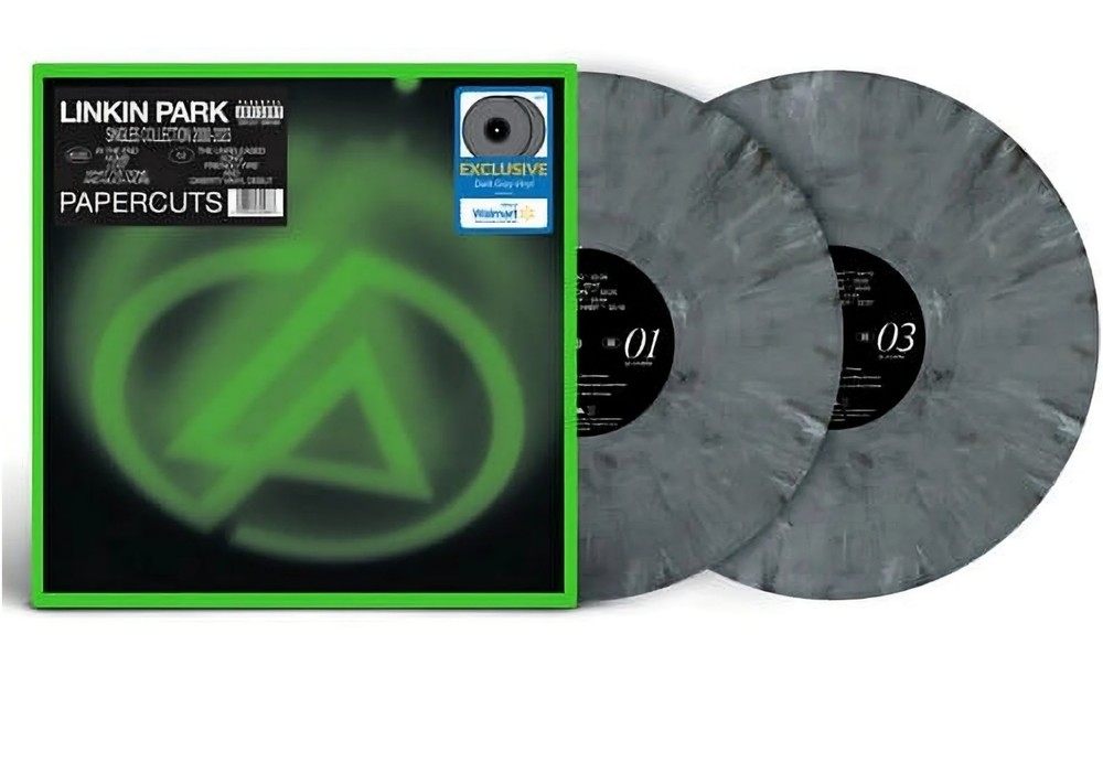 Linkin Park - Papercuts  Vinyl (Walmart Exclusive Dark Grey)