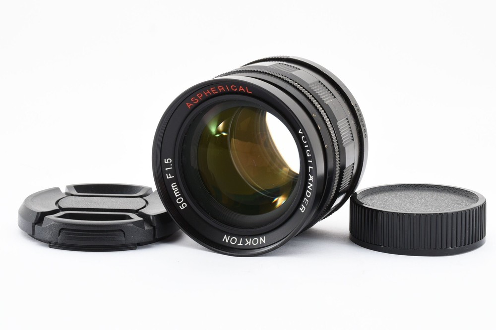 VOIGTLANDER NOKTON 50mm F1.5 Lens for LEICA L39-Mount Japanese Import AG2093263