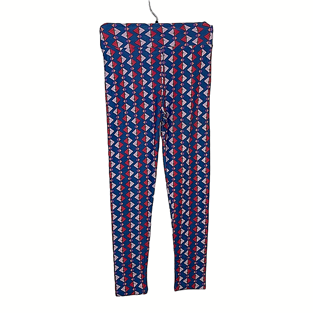 LuLaRoe Stretchy Leggings for Tweens Kids 8-14 and Women 00/0 Multi-Color 1839