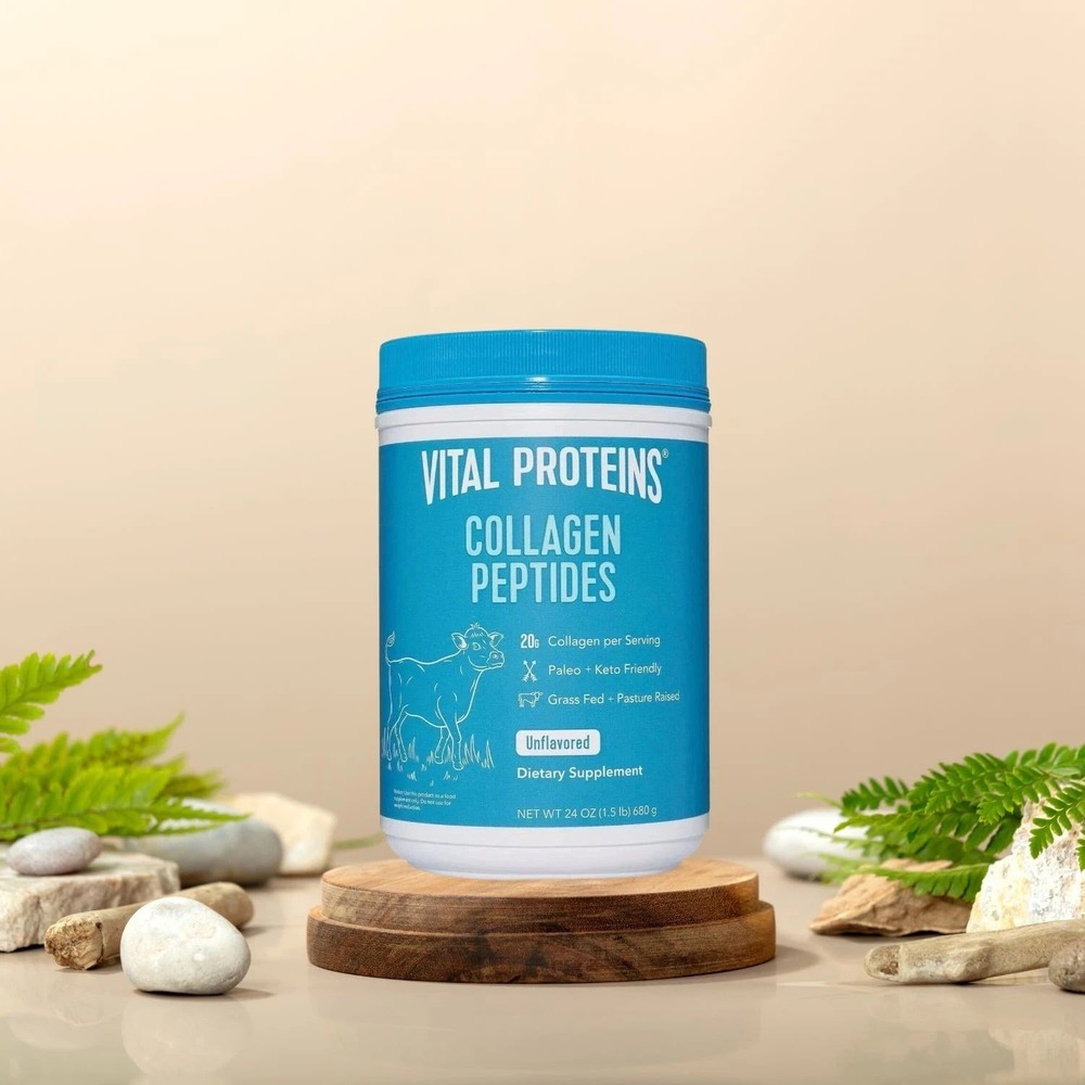 Vital Proteins Unflavored Collagen Peptides 24oz 1.5lbs with Free Shipping