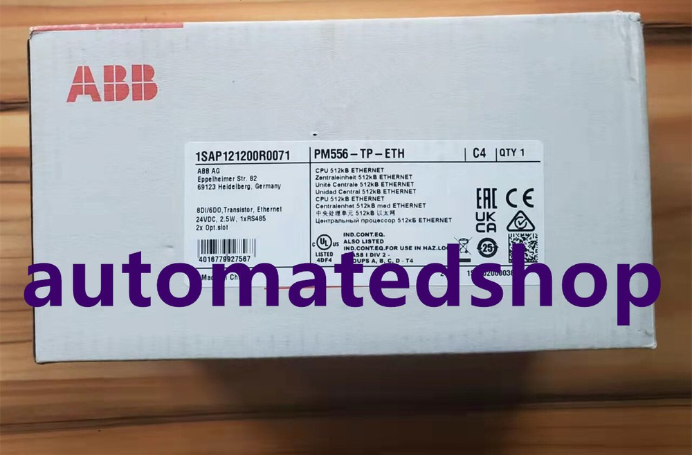 PM556-TP-ETH new original ABB PLC host 1SAP121200R0071