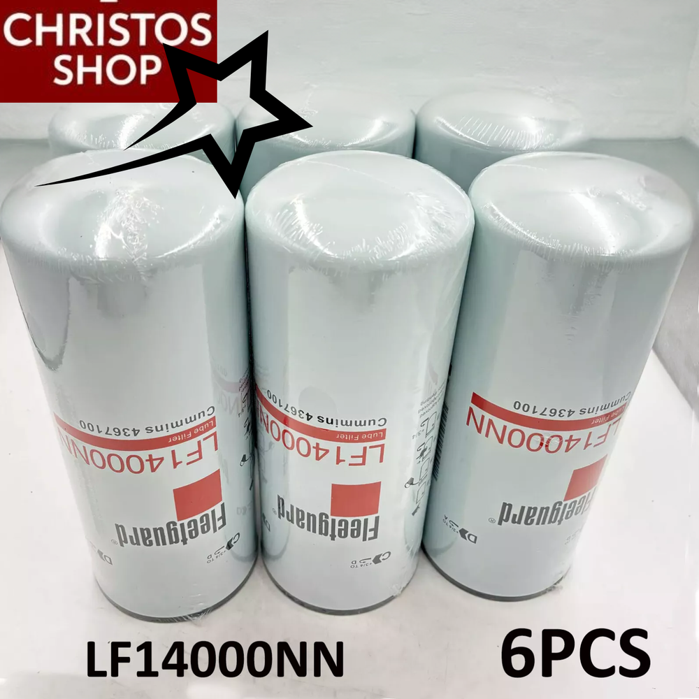 Genuine Fleetguard LF14000NN Oil Filter for Cummins ISX 4367100 - 6 Pack with Free Shipping