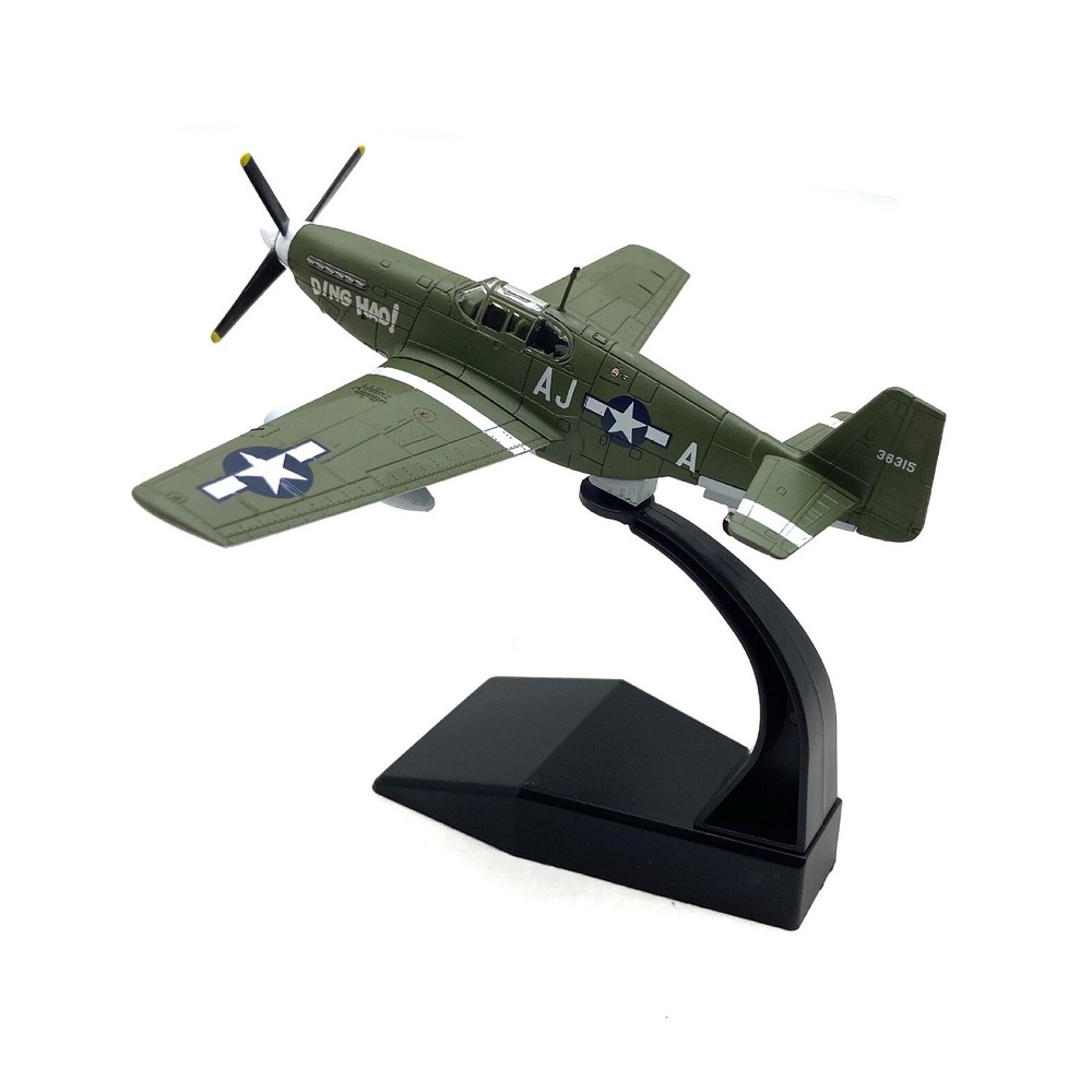 1:72 Military WW2 P-51B Mustang Fighter Alloy Aircraft Model Plane Ornaments C