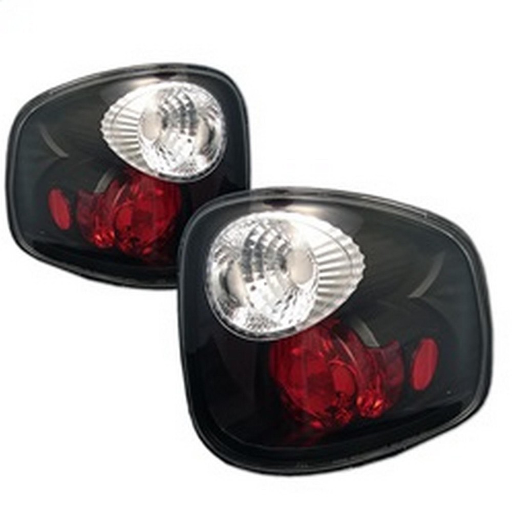 Spyder Tail Light Set - Euro Style Tail Lights - Black