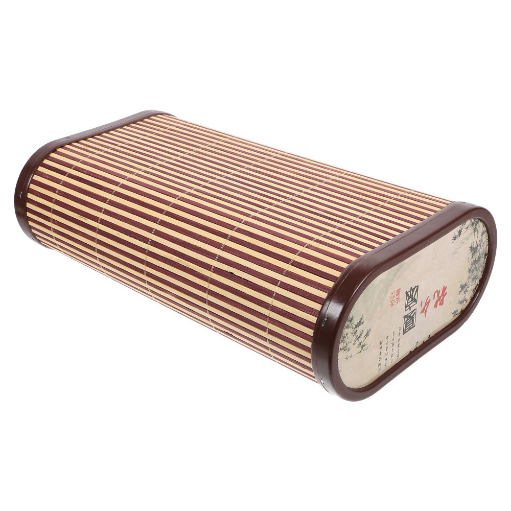 Bamboo Hollow Cooling Pillow for Travel Sleeping and Sauna Headrest Support  