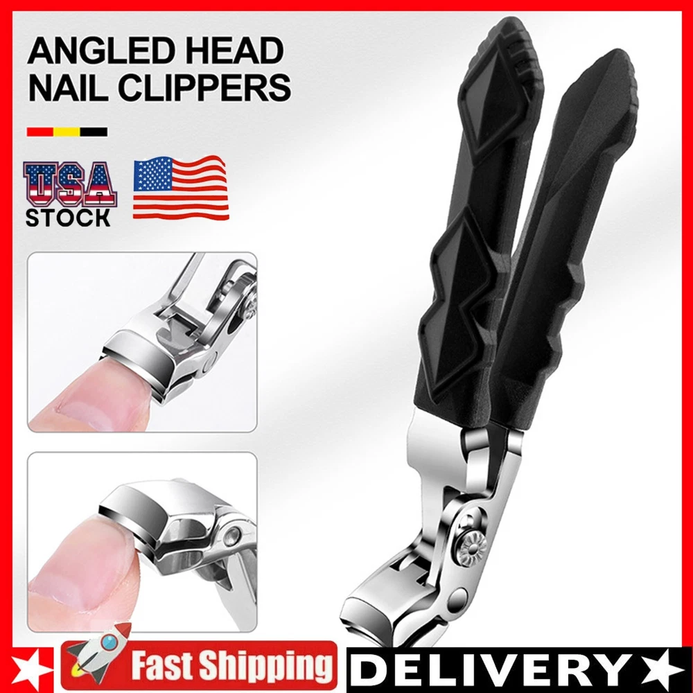 Outfany Clipmaster Pro Nail Clippers for Toes and Fingers - Sharp Precision Grooming Tool  