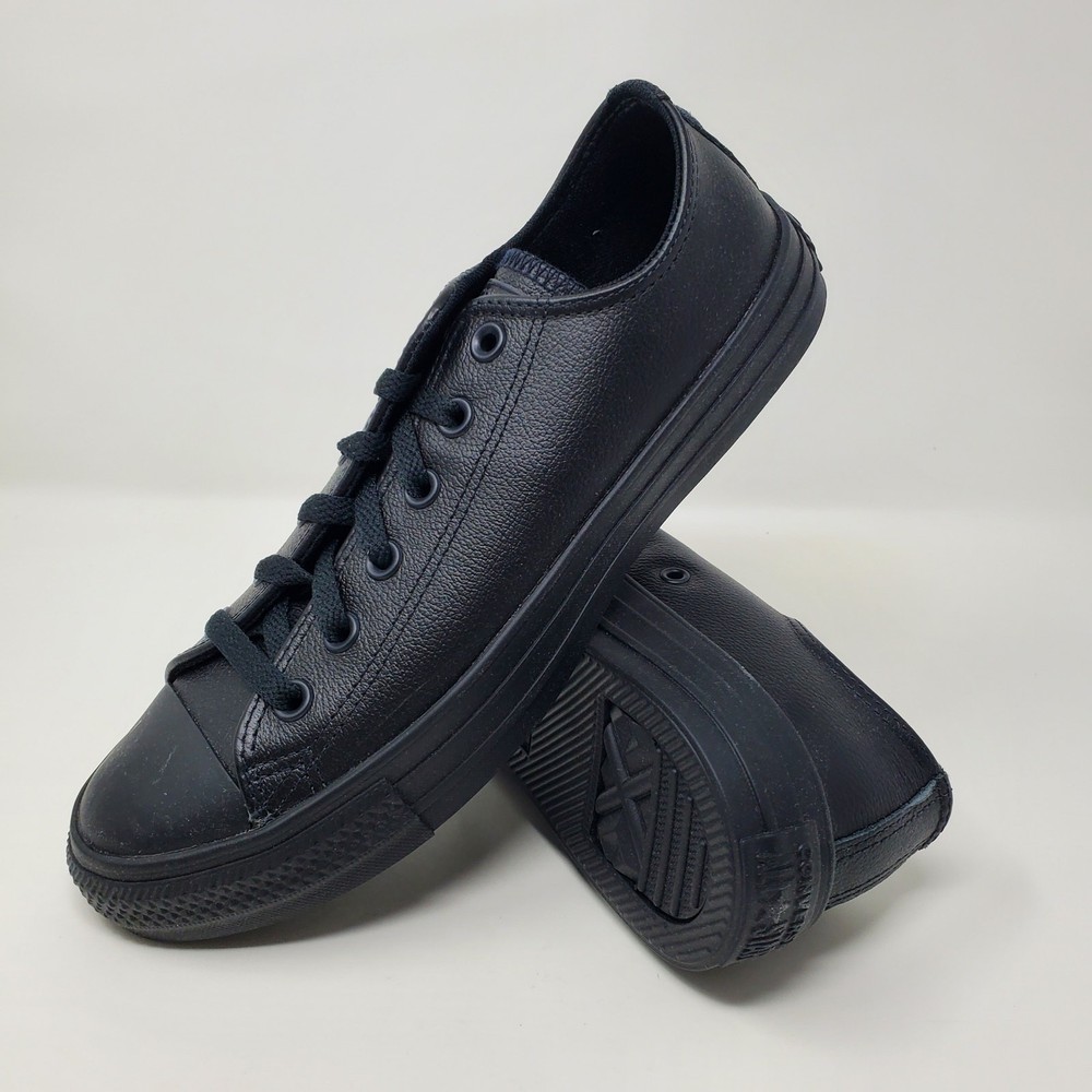 Converse Chuck Taylor All Star OX Men's Size 7 Women's Size 9 Black Mono 135253C