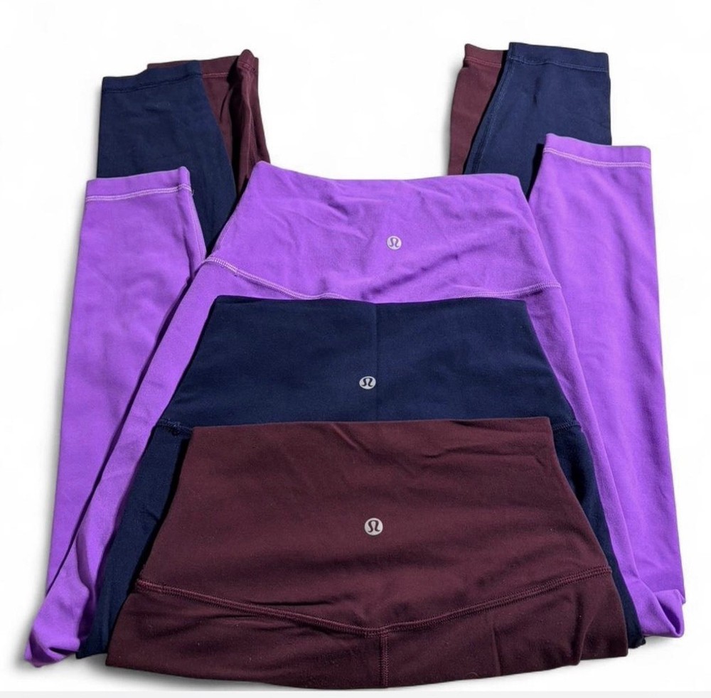 Lululemon Align Leggings Bundle – Size 4 (3 Pairs)