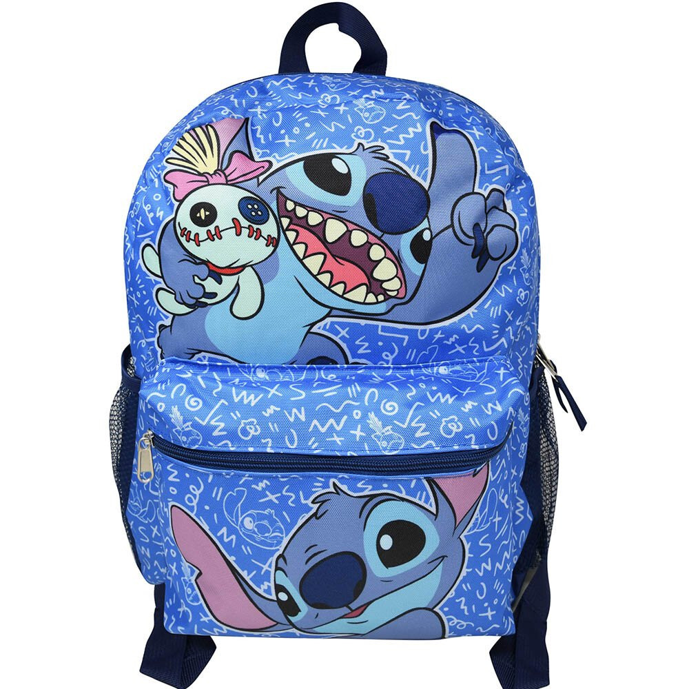 Backpack - Disney - Lilo & Stitch Blue 16