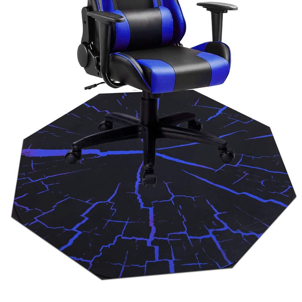 Anti-Slip Octagon Chair Mat for Hardwood Floors Office Floor Protector
