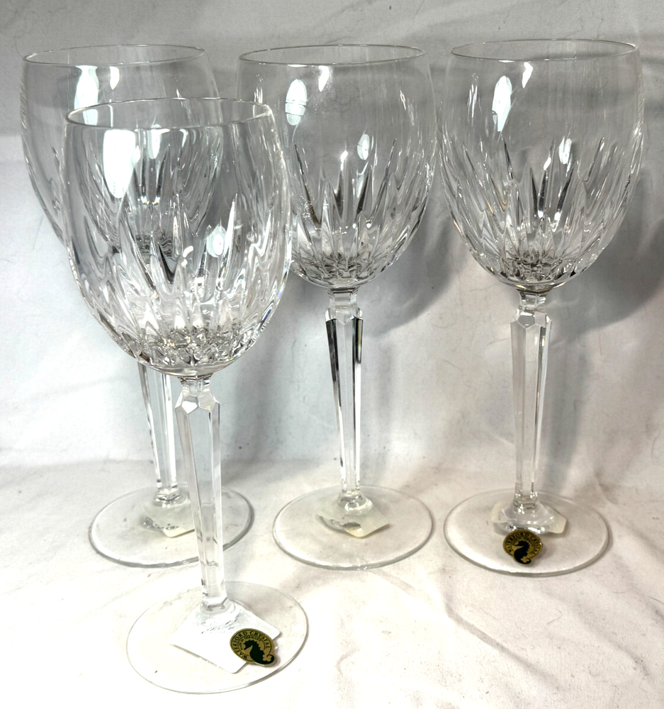 Waterford Wynnewood 3 Goblets & 1 Wine Glass - New with Tags - Free Shipping