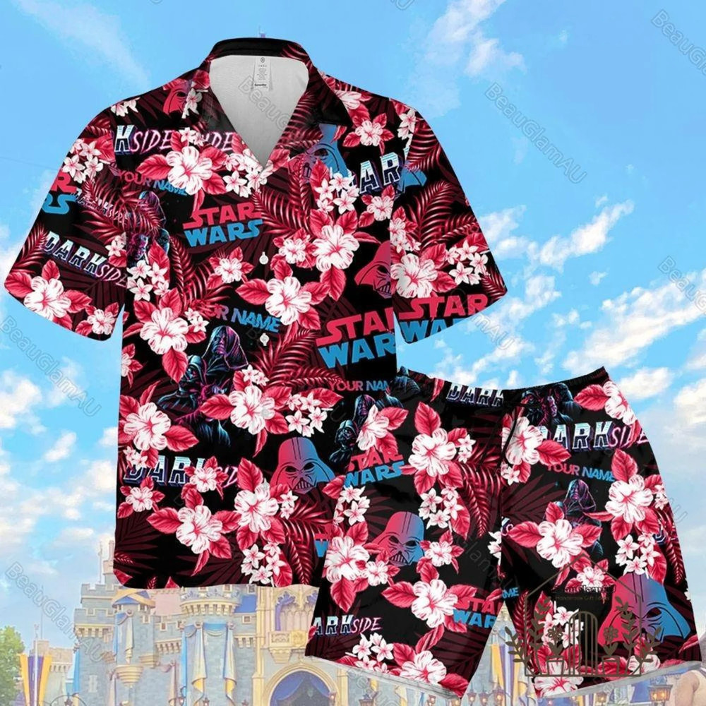 Halloween Star Wars Darth Vader 3D HAWAII SHIRT Best Price Father Day Gift-image