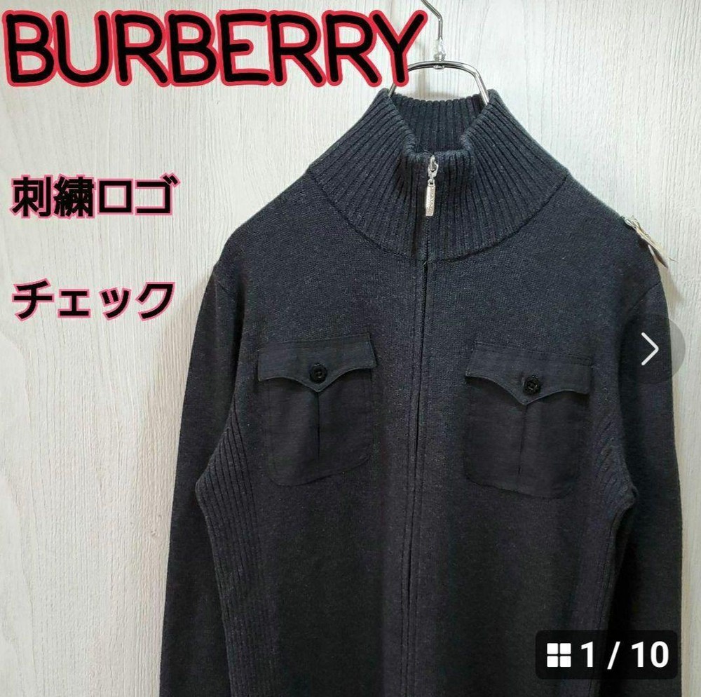 Burberry knit sweater Men's Fashion from Japan