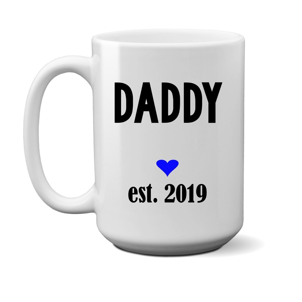 New Dad Gift First Father's Day Pregnancy Reveal Husband Baby Shower Gift Est