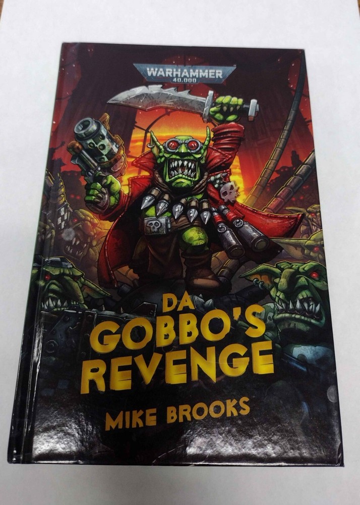Used Hardcover Warhammer 40k Da Gobbos Revenge ORKZ by Mike Brooks