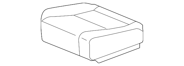 Genuine Honda Cushion Cover 82131-SJP-L01ZB