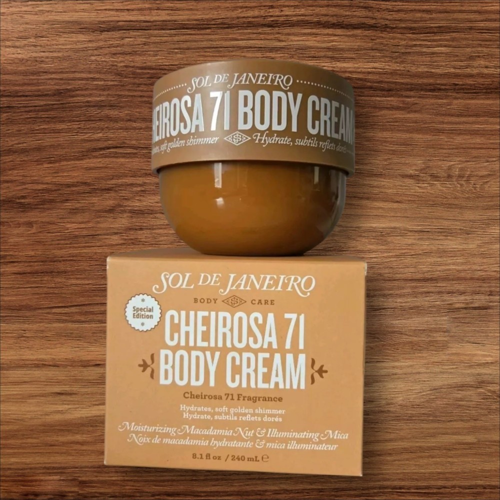 Sol de Janeiro Cheirosa 71 Limited Edition Body Cream 8.1oz 240mL New in Box