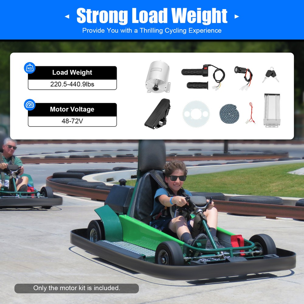 48-72V 3000W E-bike Brushless Motor Controller Kit For Electric Scooter 6000RPM