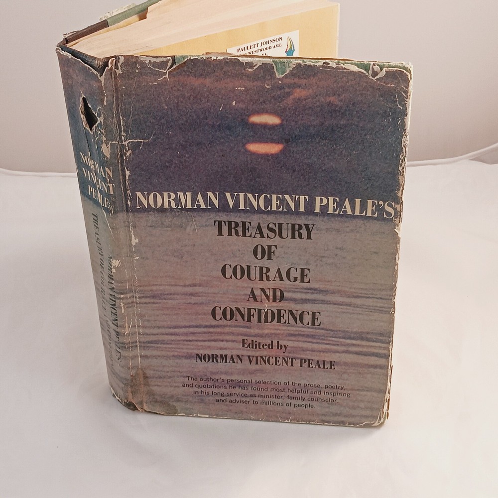 Norman Vincent Peale's Treasury of Courage and Confidence (1970 H.C., D.J. Book)