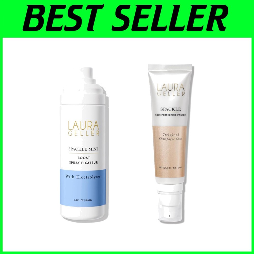 Laura Geller Prime-n-Set Duo: Spackle Primer + Setting Spray