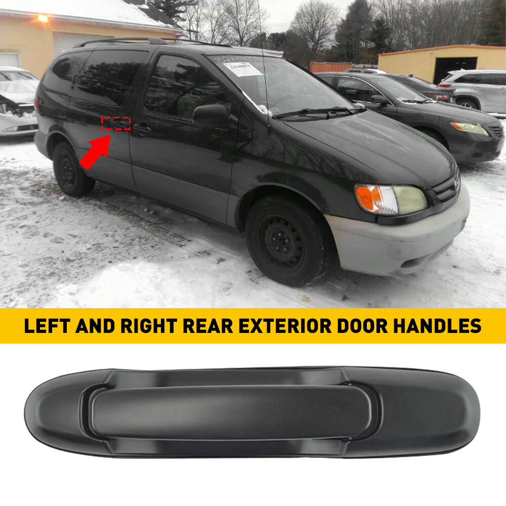 Door Outer Right Handle Sliding Driver Rear Side Left For 35855 Sienna Toyota