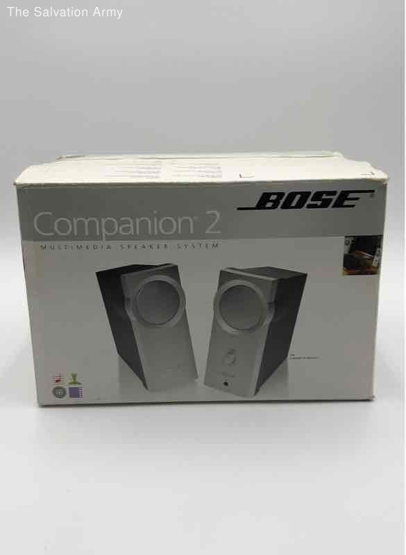Bose Companion 2 Compact Design Dual Inputs Multimedia Speaker System