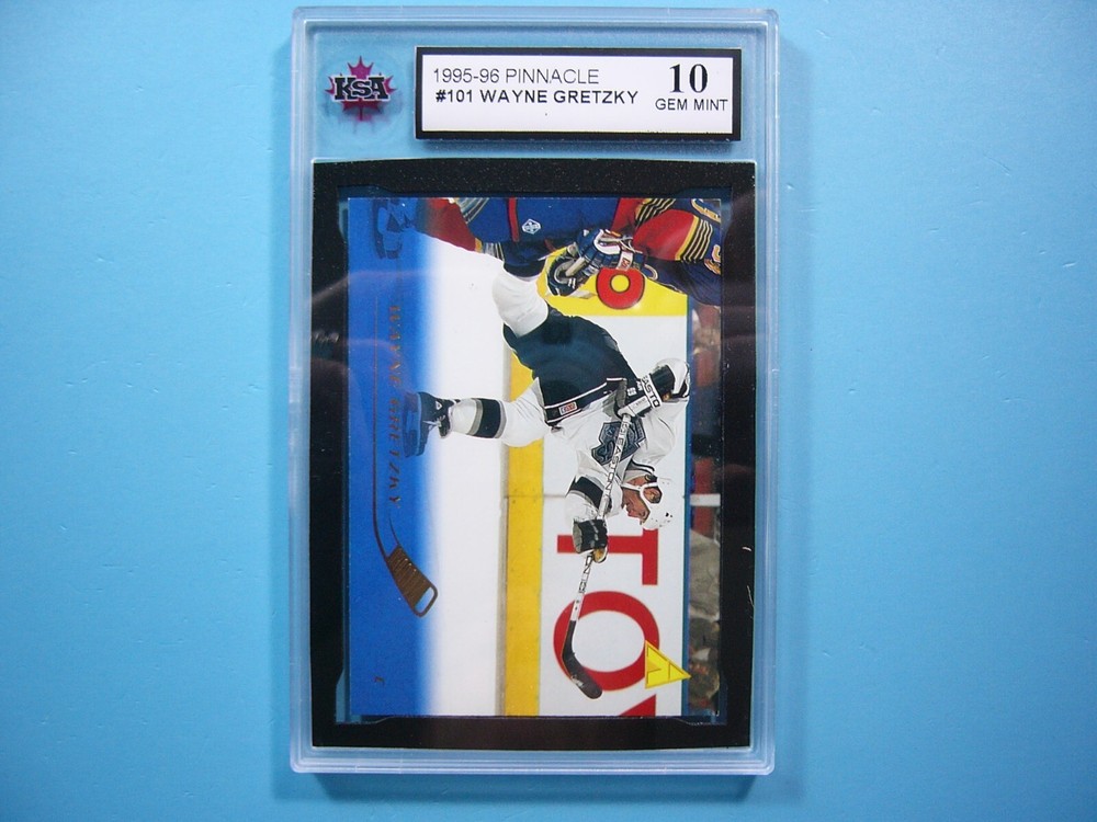 1995-96 Pinnacle NHL #101 Wayne Gretzky KSA 10 Gem Mint Hockey Card