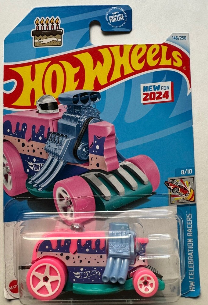 2024 Hot Wheels HW CELEBRATION RACERS 8/10 Birthday Burner 146/250