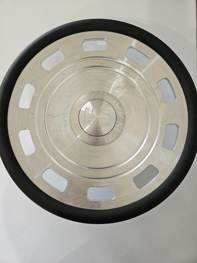 US Mags Scottsdale Raw Billet Steering Wheel with Adapter