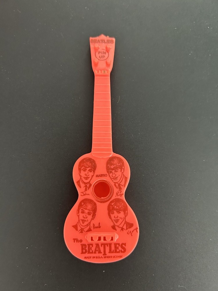 1964 Vintage Beatles TOY Guitar 5 inches Near Mint Condition