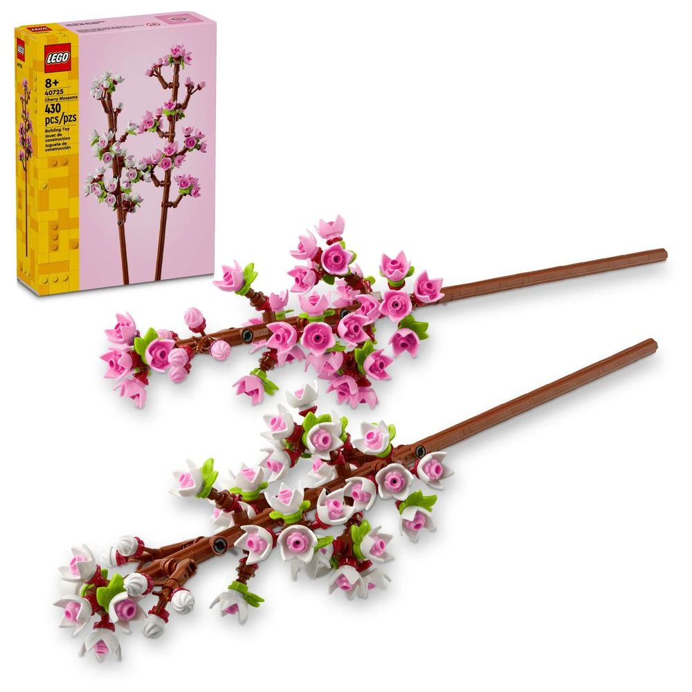 LEGO Artificial Cherry Blossom Building Set for Kids Ages 8 and Up