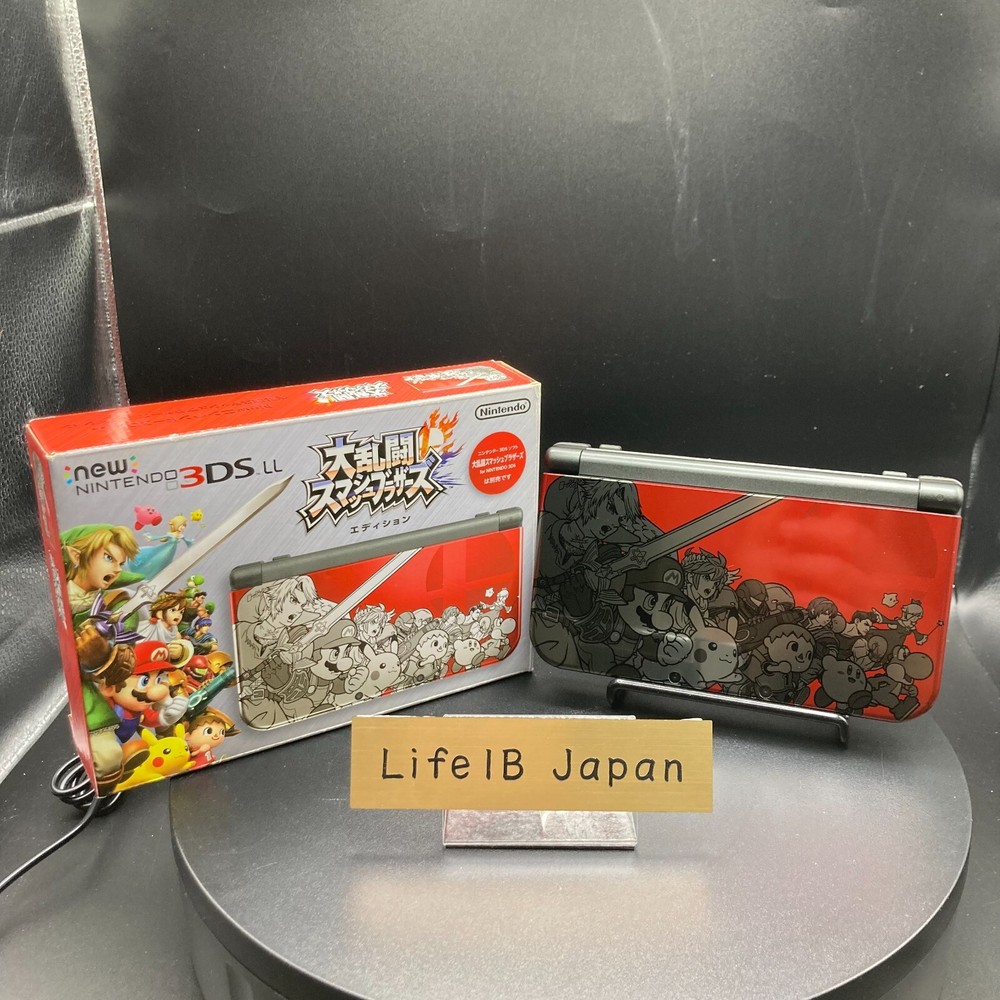 New Nintendo 3DS XL LL Super Smash Bros Edition Console Handheld System