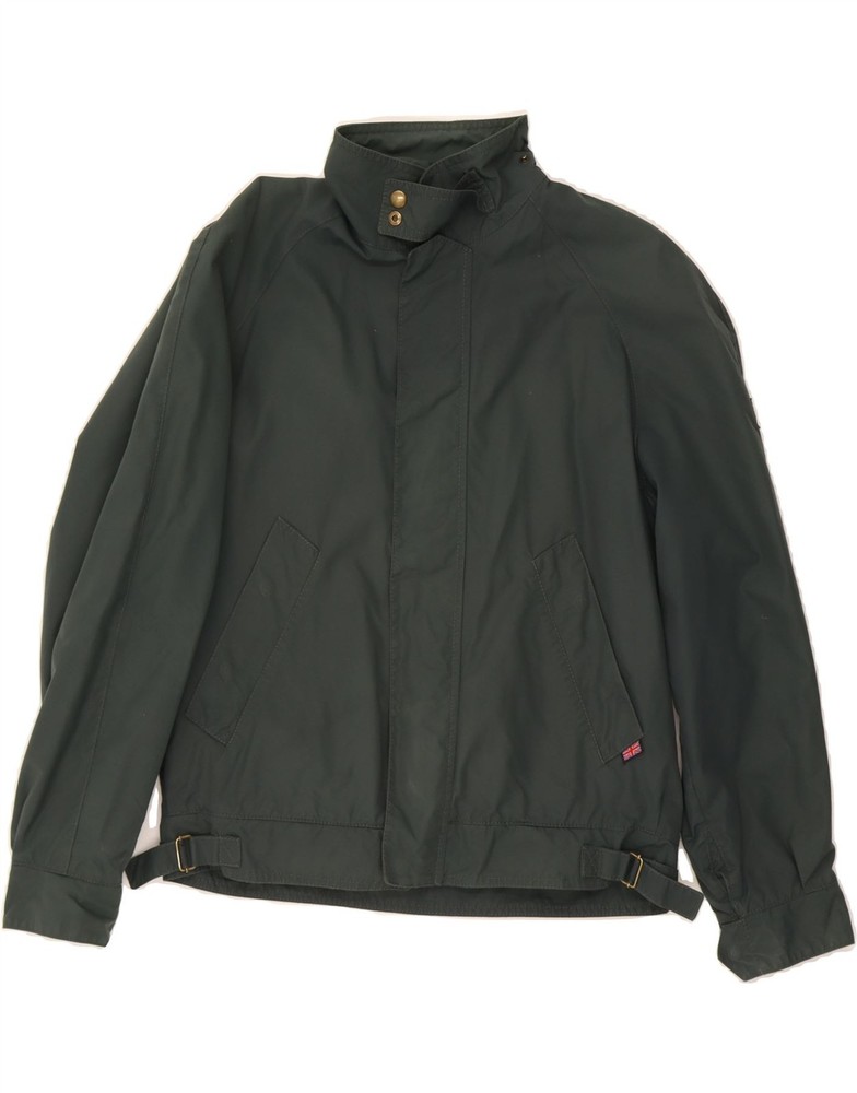 BELSTAFF Men's Grey Nylon Bomber Jacket UK 38 Medium Classic DI85