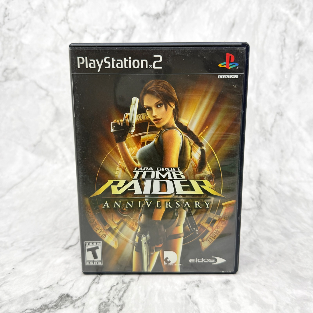 Lara Croft: Tomb Raider Anniversary (Sony PlayStation 2, 2007) Complete & Tested