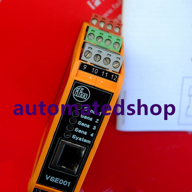 IFM VSE001 New Vibration Sensor DIAGNOSTIC ELECTRONICS