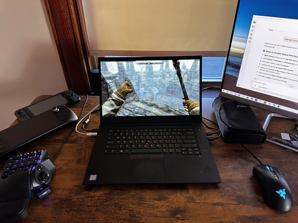 Lenovo X1 Extreme i7 GTX1050 Ti 16GB 512GB SSD Budget Gaming Laptop