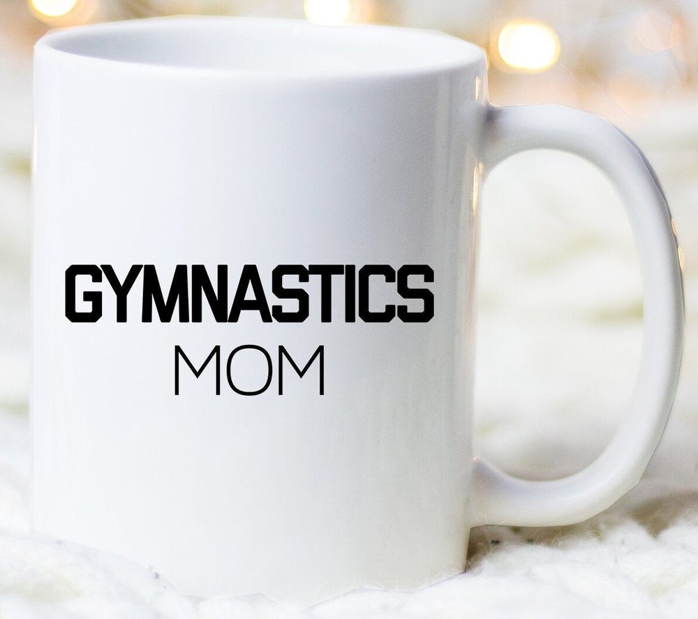 Gymnastics Mom Gift Mug for Gymnast Lovers and Parents