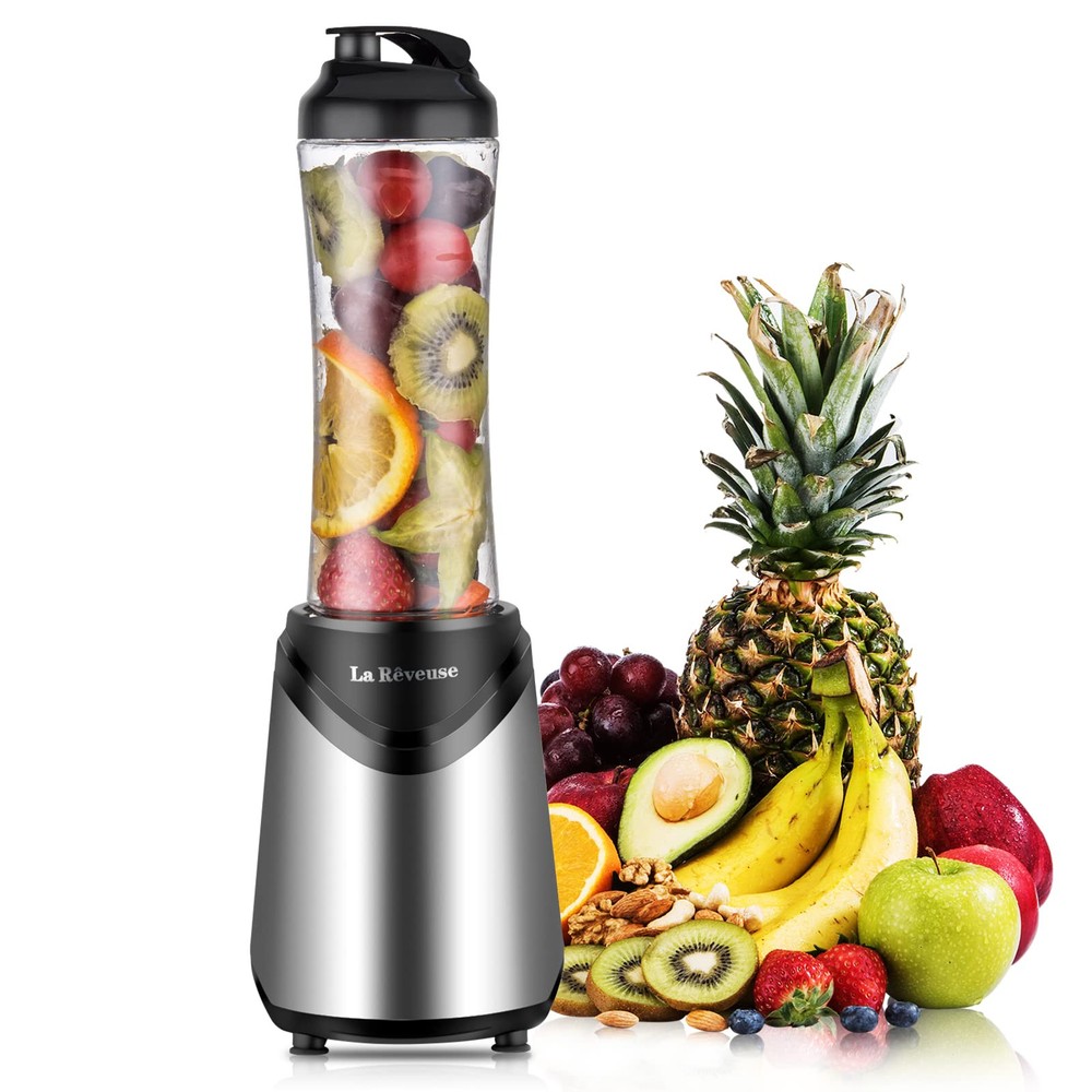 Personal 300W BPA-Free Travel Blender 18 oz Portable Smoothie Maker
