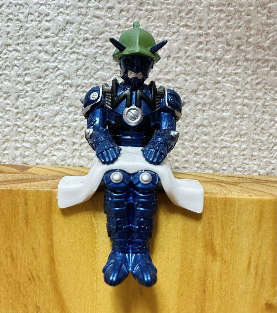 Vintage Kamen Rider Den-O Teddy Imagine Gashapon Sauna Figure Pre-Owned