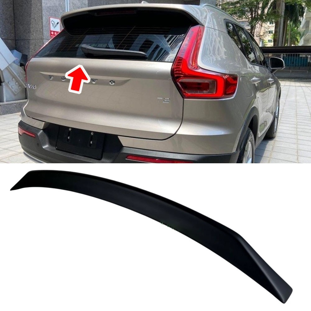 VOLVO XC40 EX40 5DR SUV Unpainted FRP Rear Middle Trunk Spoiler Wing 2018-2025