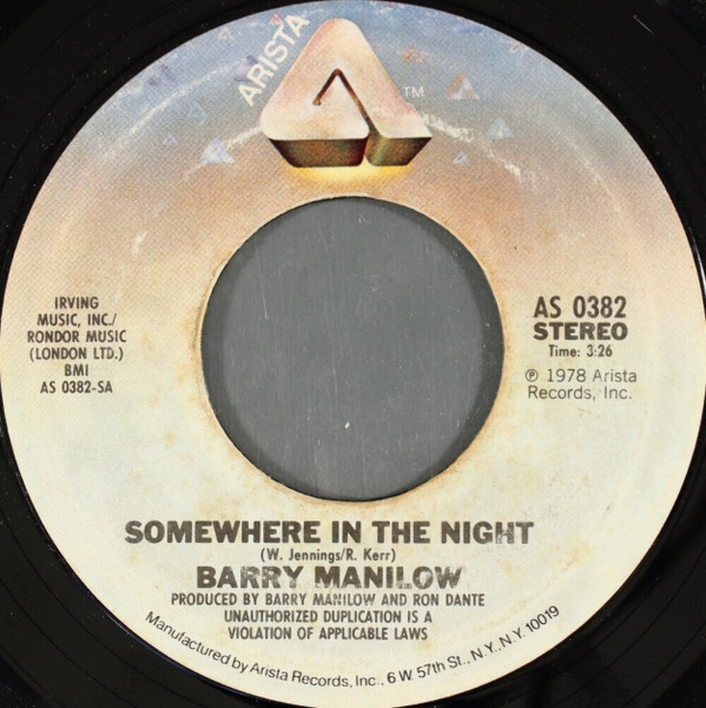 Barry Manilow - Somewhere In The Night (7