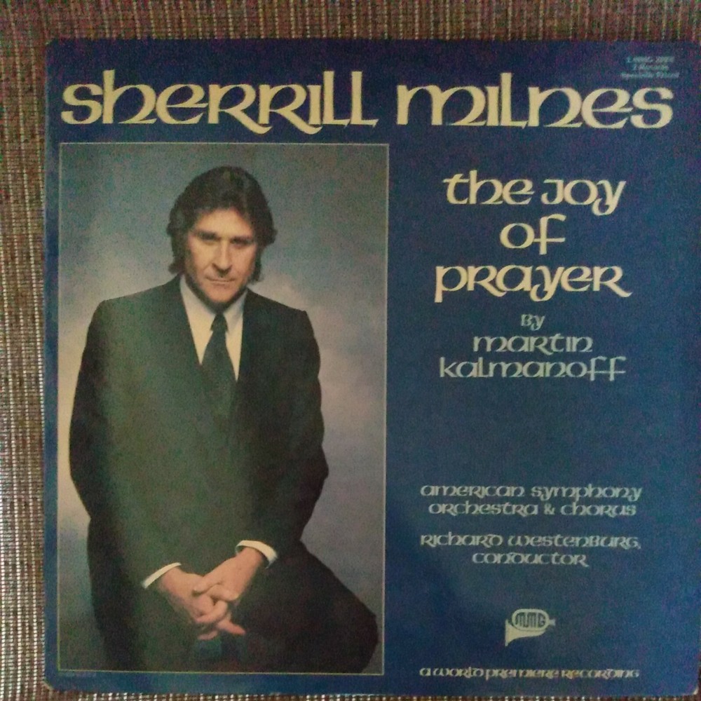 Sherrill Milnes the Joy of Prayer double vinyl LP record MMG 202X NM/NM