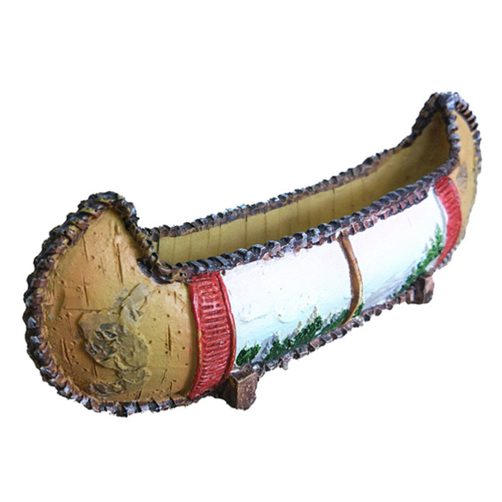 Mediterranean Decorations Canoe Miniature Sea Style Decoration Canoe Ornament