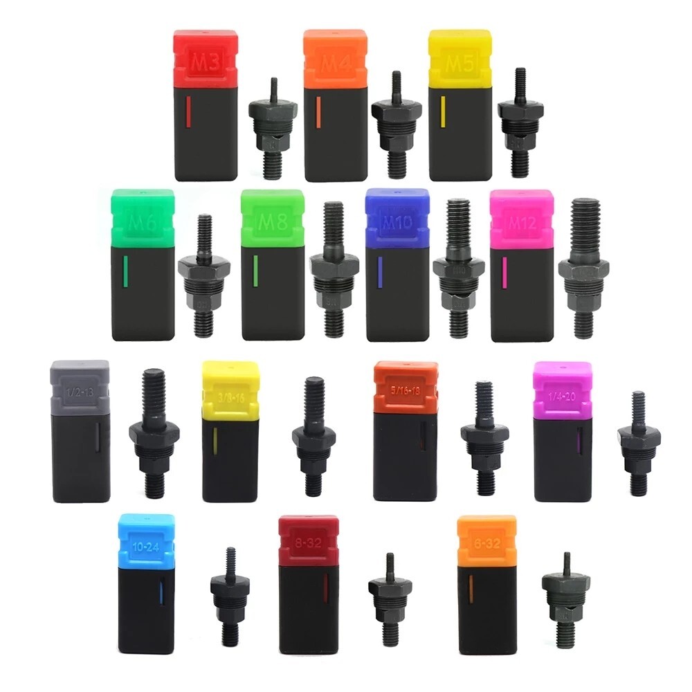 Riveter Tool Part Threaded Mandrel Replacement For Hand-Nut Rivet For M3-M10