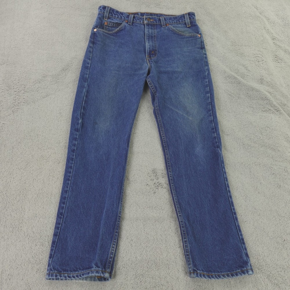 Levis 505 Jeans 34x30 Vintage 90s Orange Tab USA Made