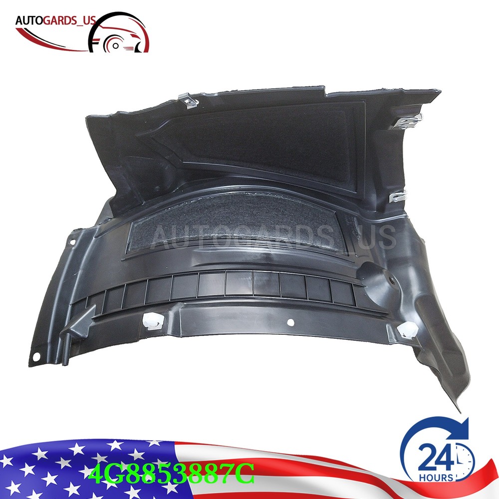 Front Left Side Fender Liner Wheel Spoiler For Audi A7 2012-2014 4G8853887C