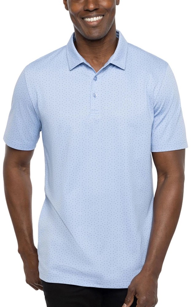 Travis Mathew Blue Golf Polo Shirt - Men’s Size Small