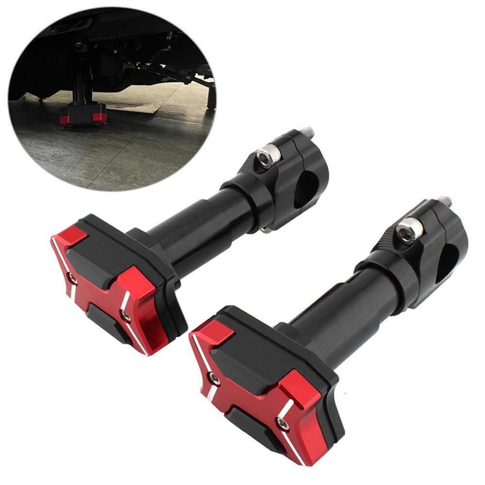 Universal Red Motorcycle Modified Engine Guard Crash Bar Frame Protector 22-30mm